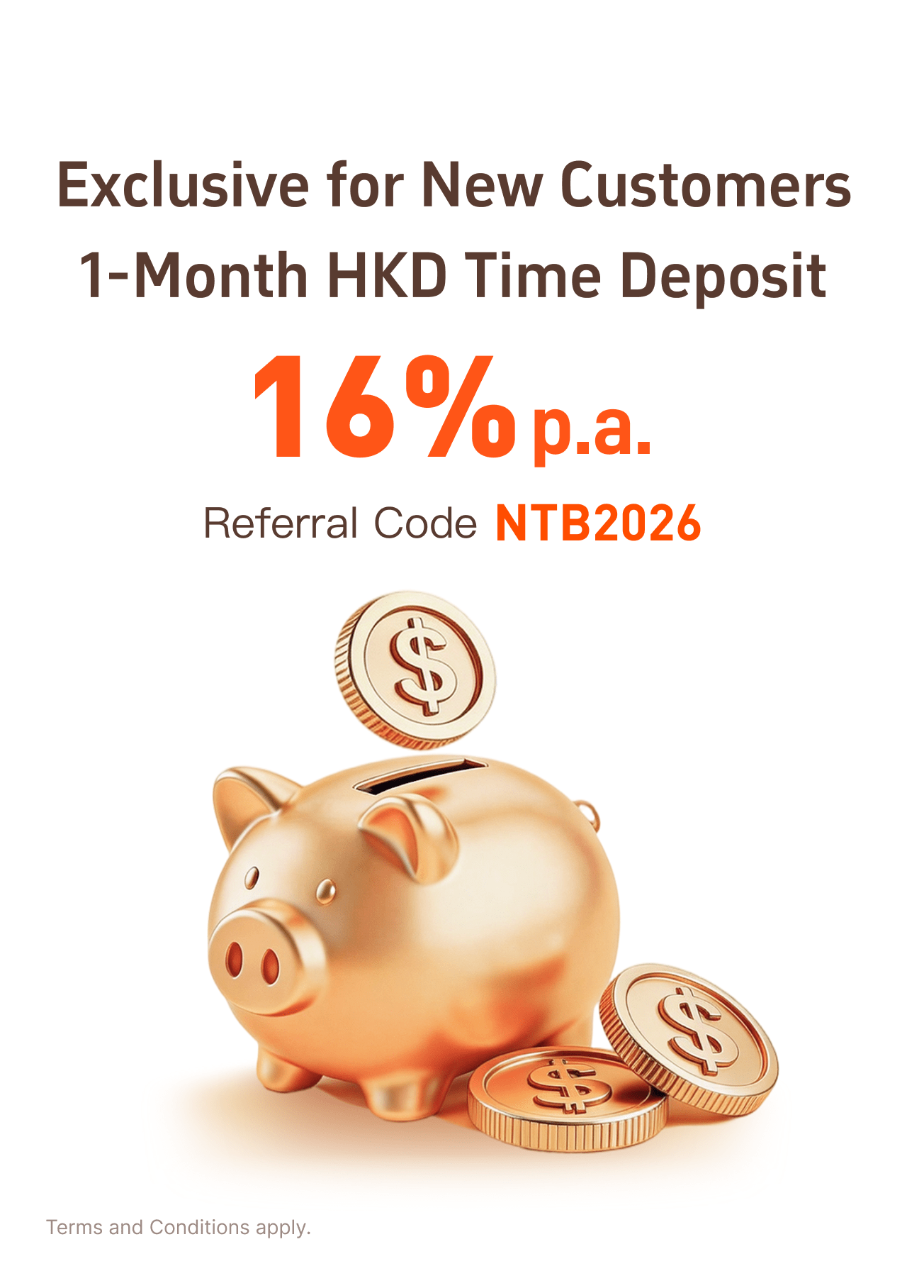 New Customer Deposit High Interest Offer